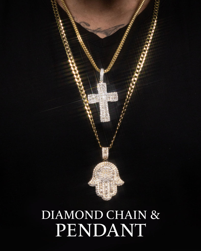 LOUISVUITTON Designer Jewelry Hip Hop Designer Necklace  Butterfly Iced Out Pendant Mens 14k Gold Chains Initial Letter From  Constance28, $12.06