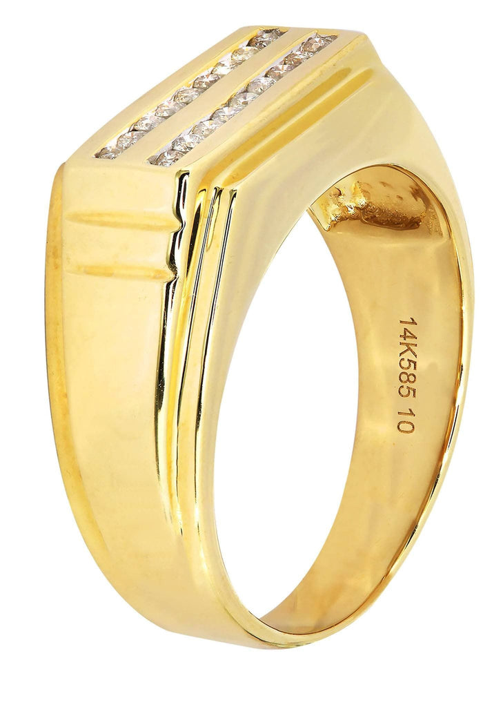 Mens Diamond Ring / Pinky Diamond Ring| 0.17 Carats – FrostNYC