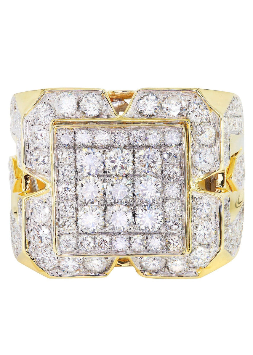 Mens Diamond Ring / Pinky Diamond Ring| 4.5 Carats – FrostNYC