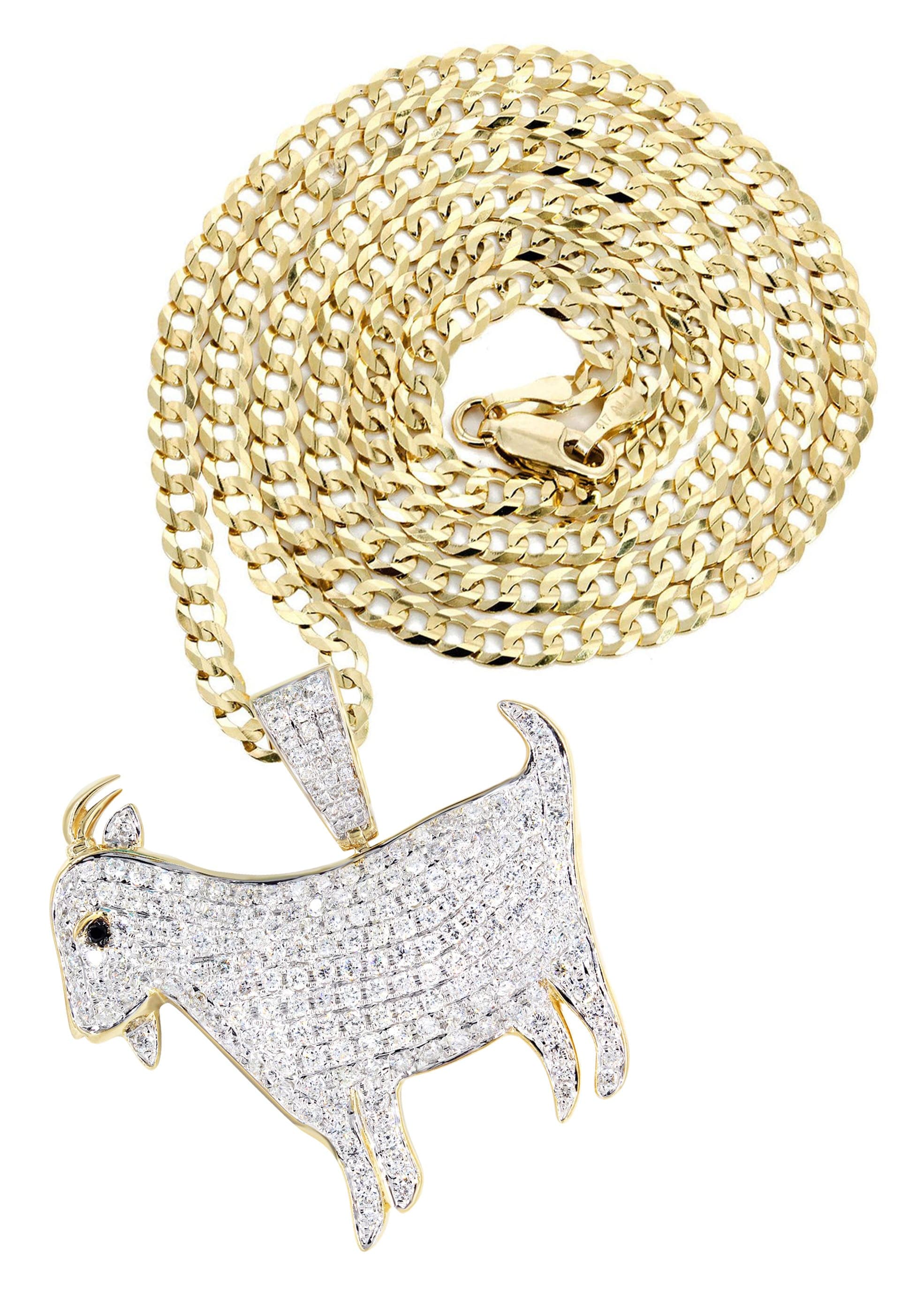 Goat hot sale diamond chain