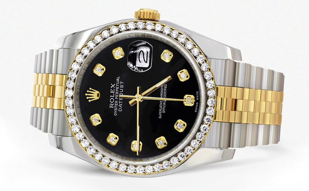 New Style, Hidden Clasp, Gold Rolex Datejust Watch