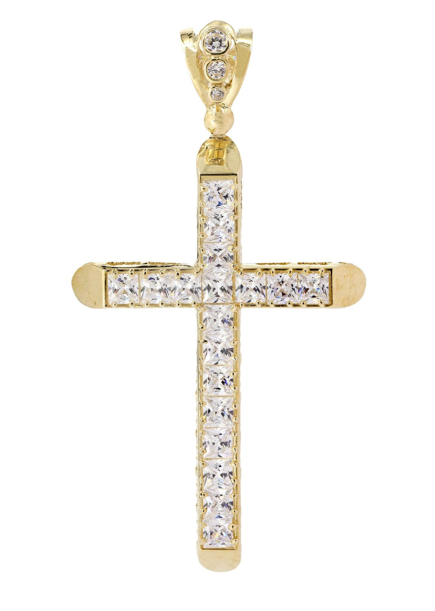 10kt selling real gold cross pendant