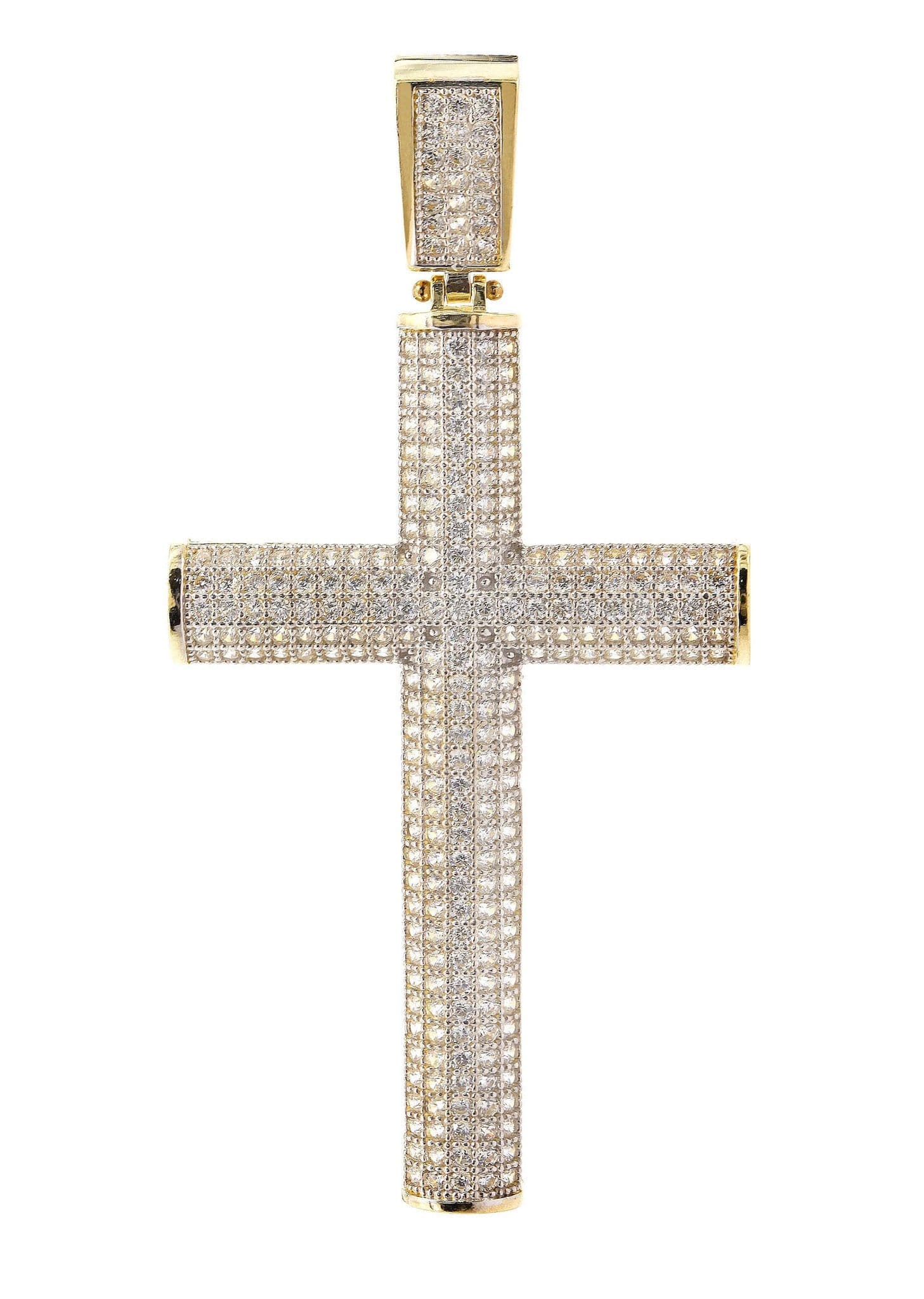 10kt Gold Cross factory Pendant