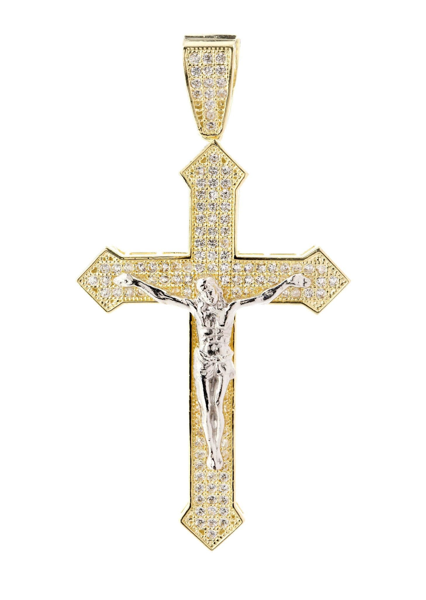 10k Gold authentic Cross Pendant