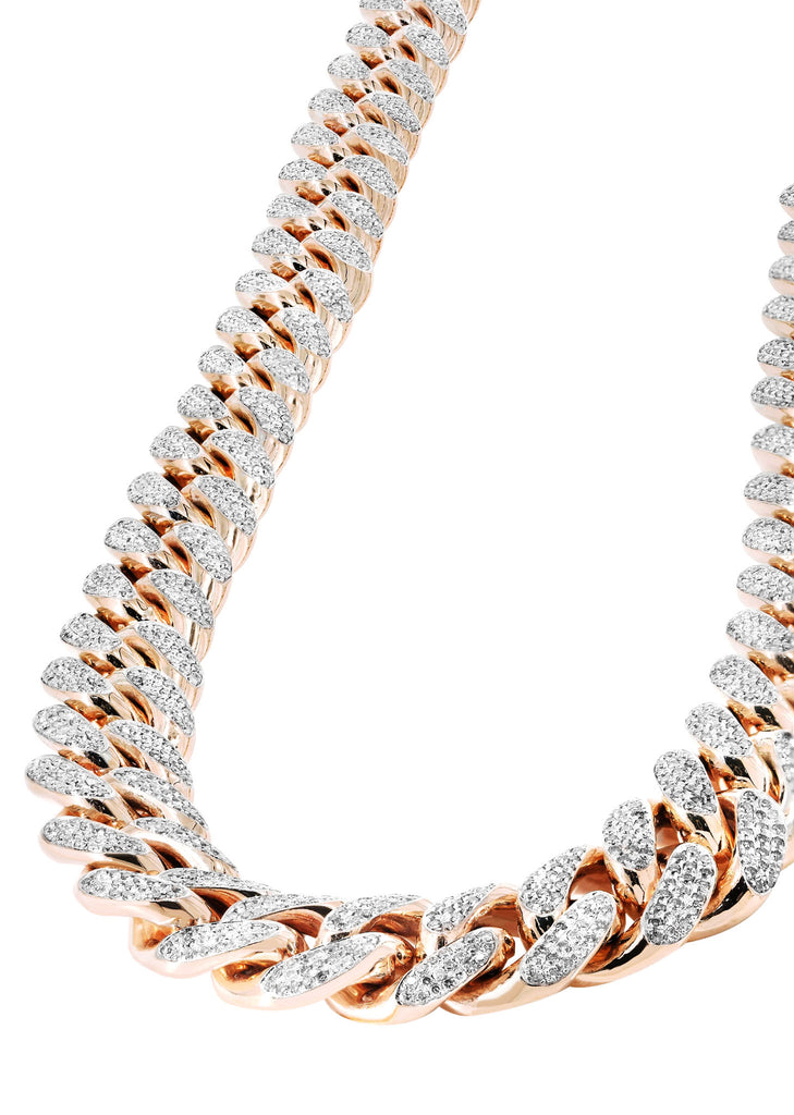 Iced out Cuban Chain Moissanite Necklace Link Chain Gold 14K/18K/Silver  Plated Jewelry Cuban Chain for Men - China Iced out Cuban Chain and Iced  Cuban price | Made-in-China.com