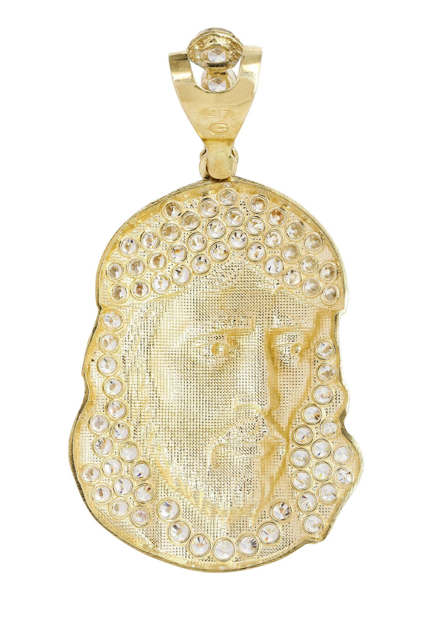 10k yellow gold Jesus selling Head Pendant! New item!!