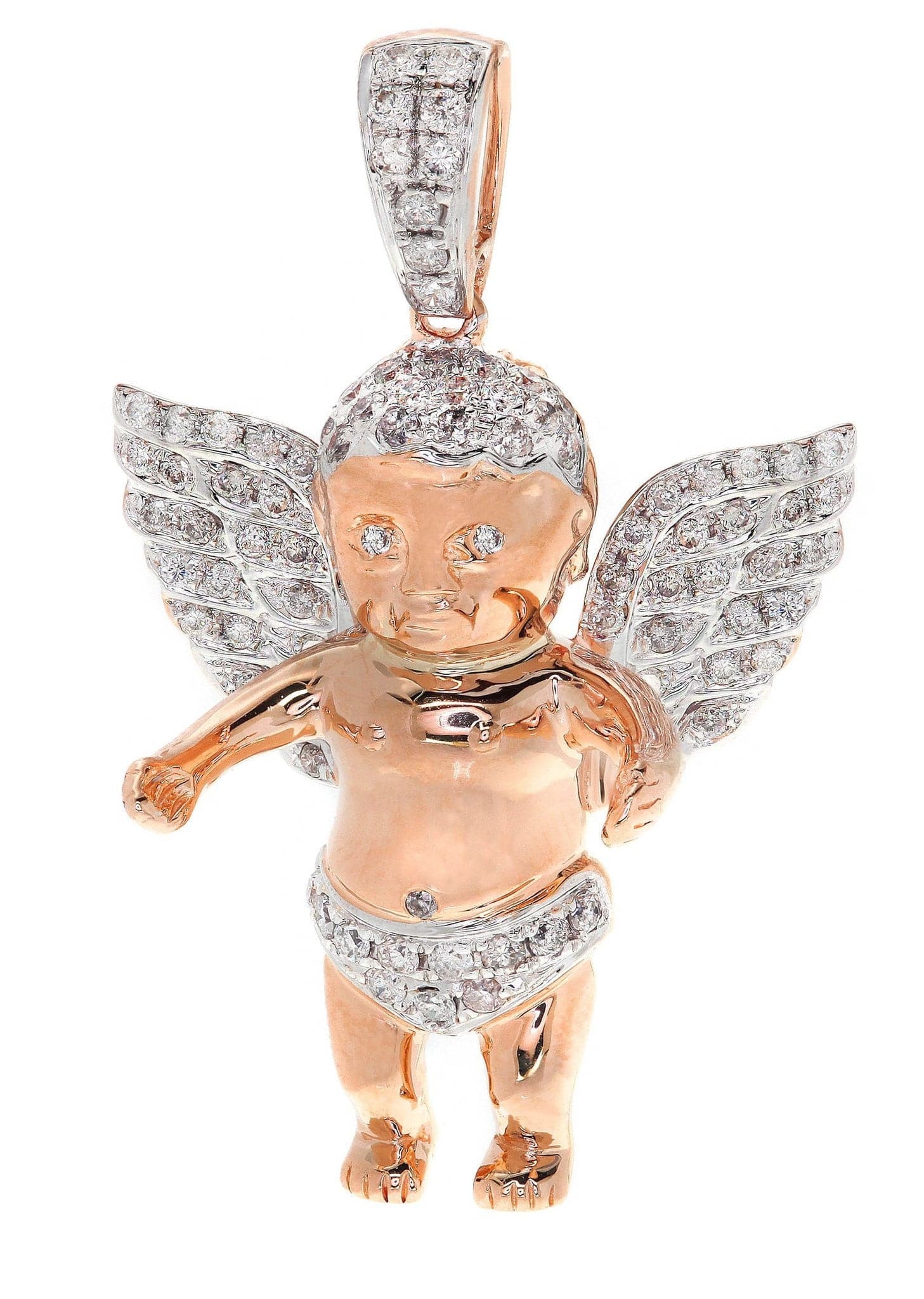 10k authentic gold Pendant angel