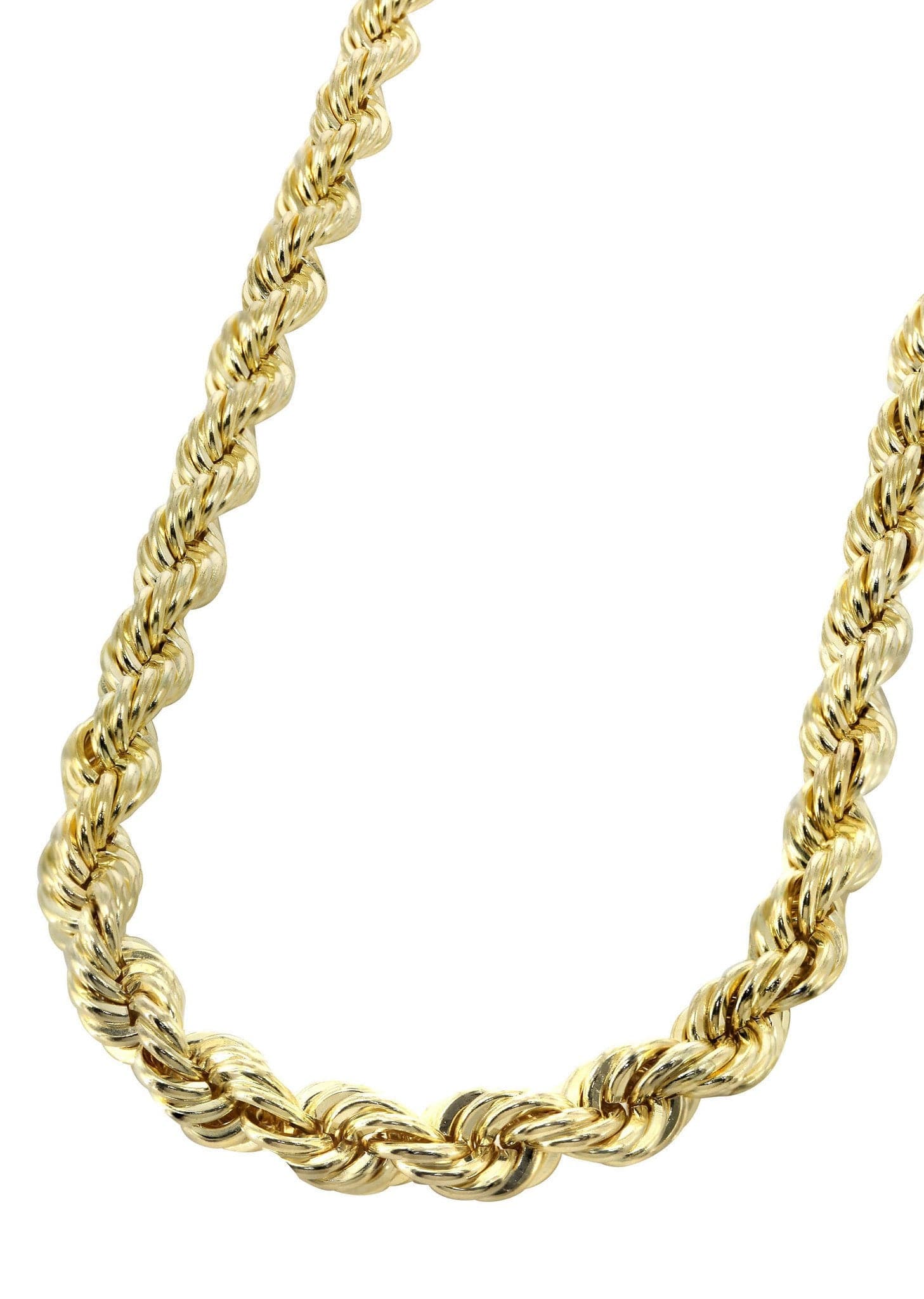 Gold Rope Chain 2mm - Gold Presidents